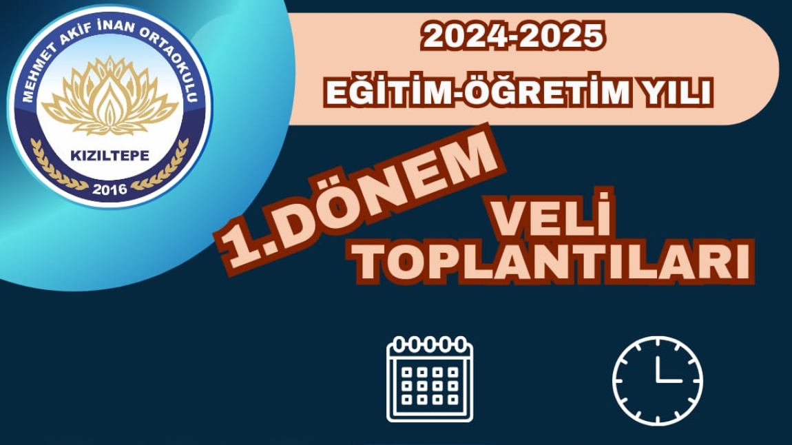 2024-2025 EĞİTİM-ÖĞRETİM YILI VELİ TOPLANTILARI 